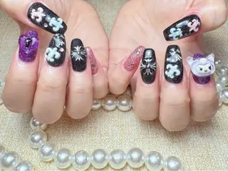 ネイル マジック ミラーのネイルデザイン