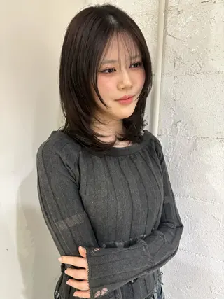 ミディアム カラー 🩵DAICHI /デザイン特化🩵のヘアスタイル