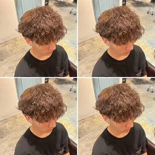 パーマ メンズ メンズパーマ特化 望月謙二郎のヘアスタイル