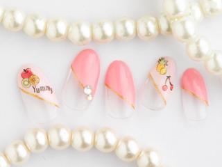 ネイル 💗🪽Tiary Nail🪽💗のネイルデザイン