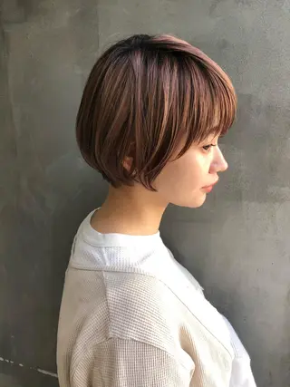 ミディアム 七尾 彰観のヘアスタイル