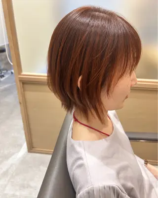 ショート カラー 久木原 ゆりのヘアスタイル