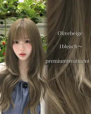 カラー 透明感カラー🫧 EMAのヘアスタイル