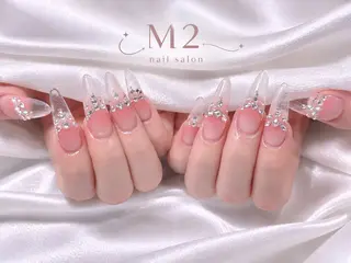 ネイル 長さだし専門店 M2　rikaのネイルデザイン