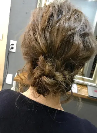 ヘアアレンジ メンズカットパーマ 似合わせカット 小林のヘアスタイル
