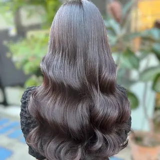 ロング カラー ブリーチなしカラー kana🐱のヘアスタイル