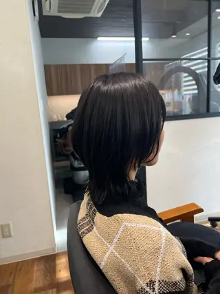 ショート 大川 優佳のヘアスタイル