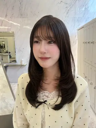 セミロング Parve Mix/ 平 奈果🎀のヘアスタイル