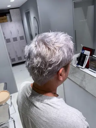 ショート カラー メンズ 菜々🦖新宿 men's特化のヘアスタイル