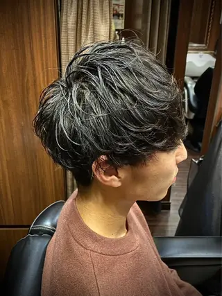 メンズ 三瓶まい  メンズ/ レディースカット✂️のヘアスタイル