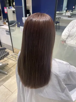 ロング 森﨑 雅のヘアスタイル