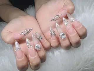 ネイル Lee Nails チップ長さだし専門店のネイルデザイン