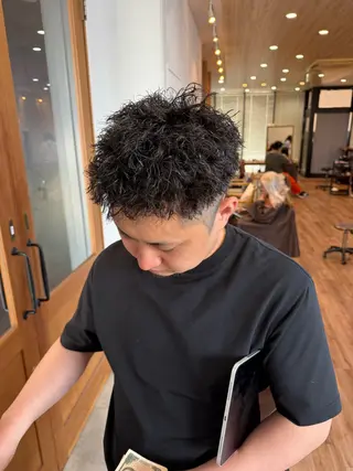 パーマ メンズ ［メンズ特化］神谷 清のヘアスタイル