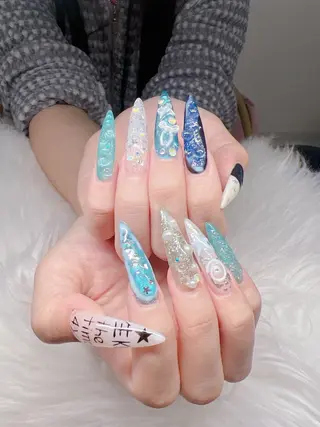 ネイル Lee Nails チップ長さだし専門店のネイルデザイン