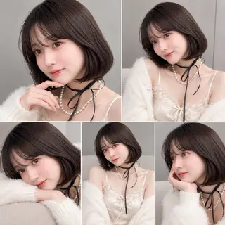 ショート カラー 🦋韓国風レイヤー/ 艶髪矯正🦋凛太郎のヘアスタイル
