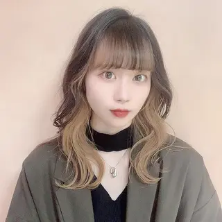 ミディアム カラー 垢抜けレイヤー✂️ RYOTAのヘアスタイル
