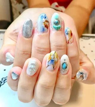ネイル nailist cocoのネイルデザイン