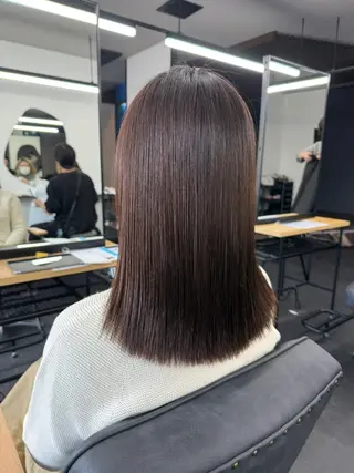 ミディアム 谷口 優希のヘアスタイル