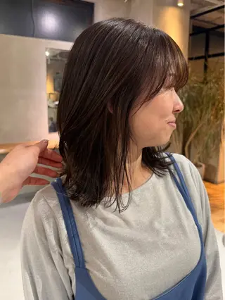 カラー mei🪽 カラーモデルのヘアスタイル
