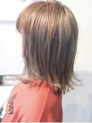 ミディアム 木村 キムラのヘアスタイル