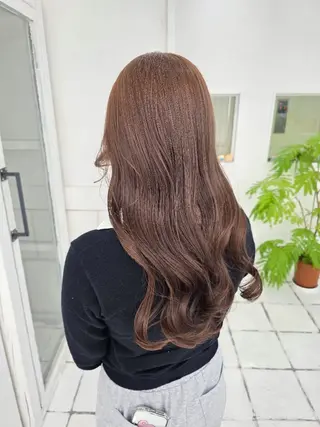 ロング カラー toiro ちだしえりのヘアスタイル