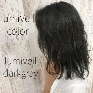ロング カラー Oopsレイヤー 加藤澄都のヘアスタイル
