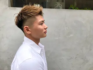ショート メンズ CHIRU hair salonのヘアスタイル
