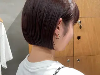 ショート カラー chisato☁️ カットカラーモデルのヘアスタイル