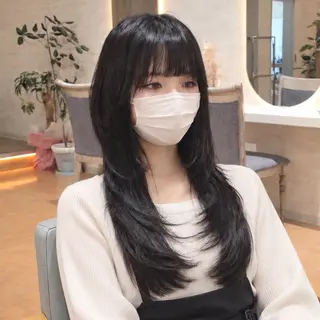 ロング 松澤日菜 ✂メンズ歓迎のヘアスタイル