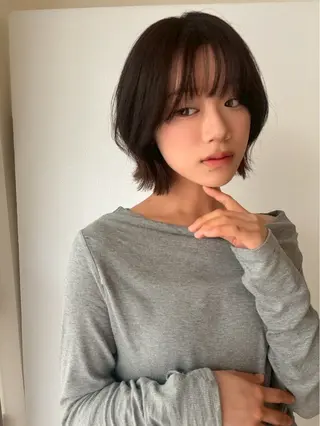 ミディアム 竹田 珠希のヘアスタイル