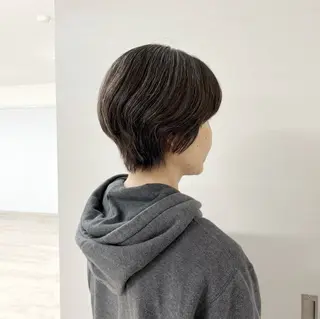 ショート 麥生田 秀太のヘアスタイル