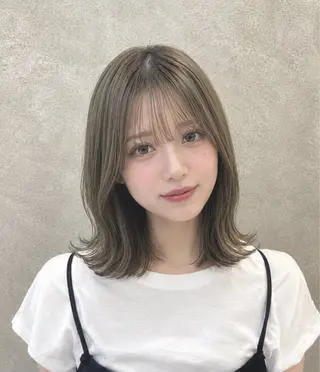 ミディアム カラー 【enil代表】 杉林和哉のヘアスタイル