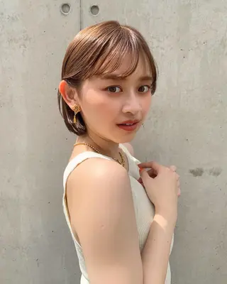 ショート カラー HARUKA ⭐️モデル募集中⭐️のヘアスタイル