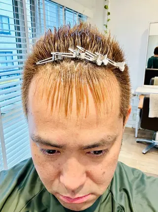 ショート メンズ BANDE 水崎 悟のヘアスタイル
