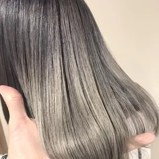ショート カラー 髪質改善カラー韓国風 レイヤーtudaのヘアスタイル
