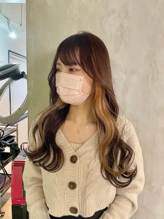 ロング カラー 髪質改善/美髪矯正 🪼土屋そーたのヘアスタイル