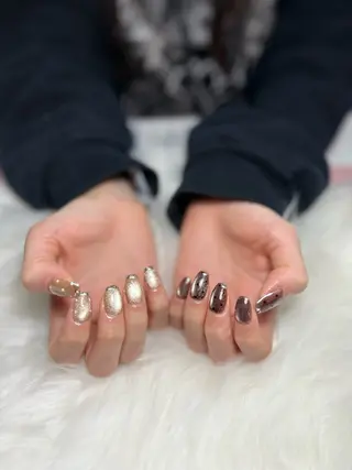 ネイル AURA NAIL🎀💅のネイルデザイン