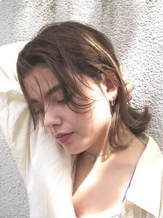 ショート カラー 一ノ瀬 暁のヘアスタイル