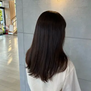 セミロング カラー 伊藤 乃愛のヘアスタイル