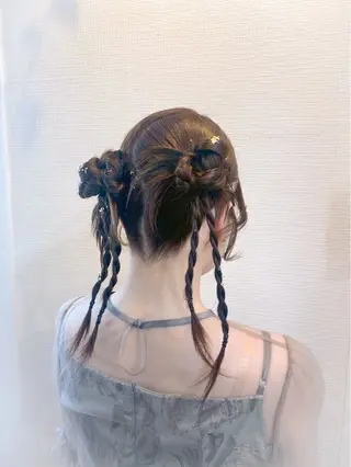 ヘアアレンジ hair make もりした　ゆうのヘアスタイル