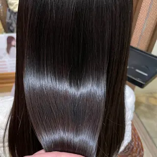 ロング カラー パーマ 髪質改善縮毛矯正 美容師✂️山崎竜二のヘアスタイル