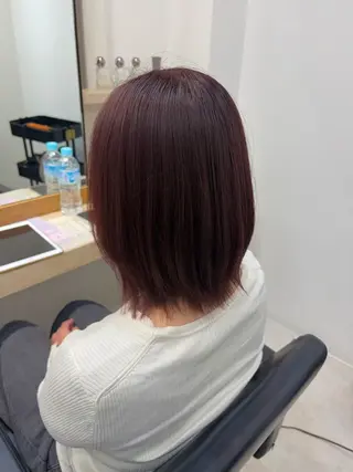 ショート カラー 【ニュアンスカラー・ 髪質改善】スズキカナのヘアスタイル