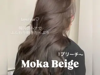 ロング カラー レイヤーカット/髪質 改善/矯正🤍吉田のヘアスタイル