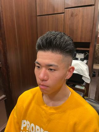 メンズ ヒロ銀座川崎 志田健介のヘアスタイル