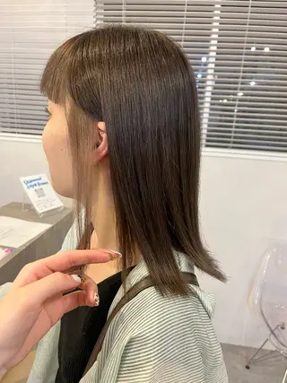 カラー LUXIEL みづきのヘアスタイル