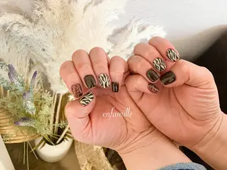 ネイル nail salon en familleのネイルデザイン