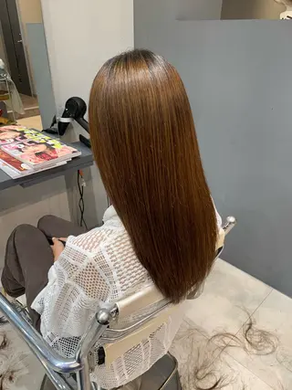 ロング 西川 和のヘアスタイル