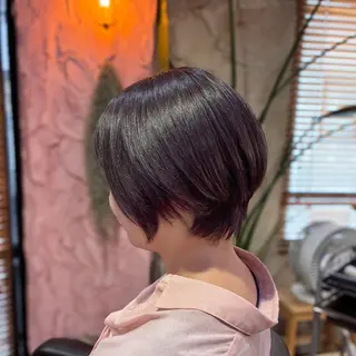 ショート カラー 大人ショートボブ専門 /増田英二のヘアスタイル