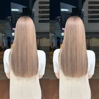 ミディアム カラー 髪質改善/カラー特化 なぎのヘアスタイル