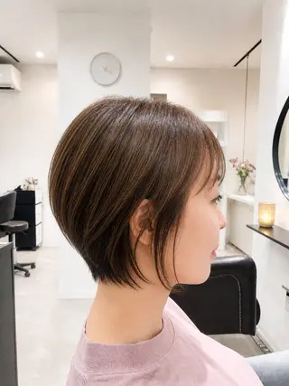 ショート Ouchi Ayumiのヘアスタイル
